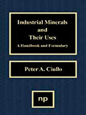cover image of Industrial Minerals and Their Uses